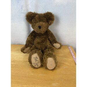 Boyds Bears Burke P Bear Plush 14" With Bob Derr Signature